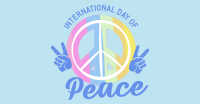 Peace Day Symbol Facebook ad Image Preview