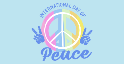 Peace Day Symbol Facebook ad Image Preview