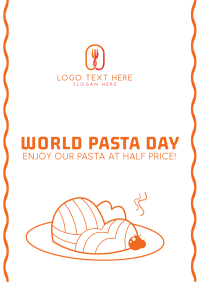 World Pasta Day Vector Poster Image Preview