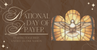 Elegant Day of Prayer Facebook ad Image Preview