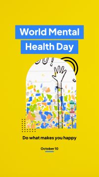 World Mental Health Day Facebook Story Design