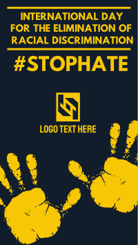 International Day for the Elimination of Racial Discrimination Instagram Story Design Image Preview