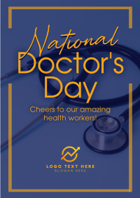 Celebrate National Doctors Day Poster Image Preview