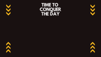 Conquer the Day Zoom Background Image Preview