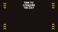 Conquer the Day Zoom background Image Preview