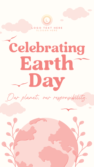 Modern Celebrate Earth Day Facebook story Image Preview