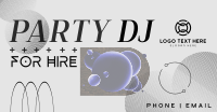 Party DJ Facebook Ad Design