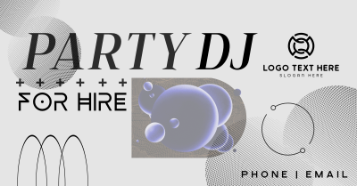 Party DJ Facebook ad Image Preview
