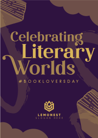 Book Literary Day Poster Image Preview