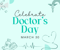 Celebrate Doctor's Day Facebook post Image Preview