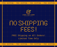 Shipping Fee Promo Facebook Post Preview