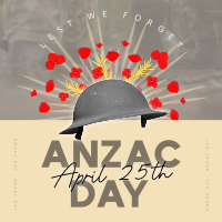 Anzac Day Instagram post Image Preview