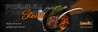 Premium Steak Order Twitter Header Image Preview