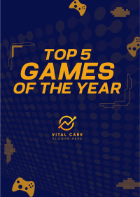 Top games of the year Flyer Image Preview