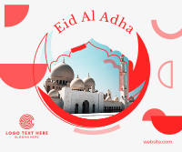 Eid Al Adha Shapes Facebook Post Design