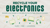 Recycle your Electronics Animation Design