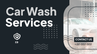 Sleek Car Wash Services Facebook Event Cover Design