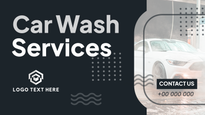 Sleek Car Wash Services Facebook event cover Image Preview