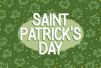 St. Patrick's Clovers Pinterest Cover Design