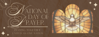 Elegant Day of Prayer Facebook cover Image Preview