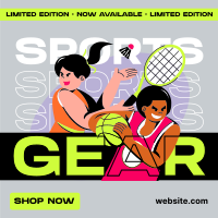 Sports Gear Sale Instagram Post Preview