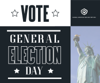 Go Vote With Your Hearts Facebook Post Design