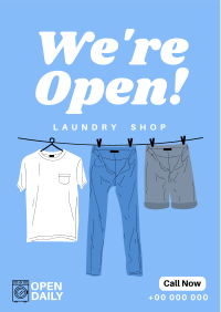 We Do Your Laundry Flyer Design