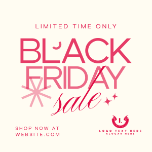 Black Friday Savings Spree Instagram post Image Preview