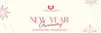 Sophisticated New Year Giveaway Twitter header (cover) Image Preview