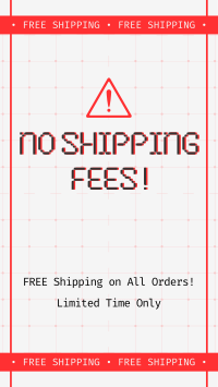 Shipping Fee Promo YouTube Short Preview