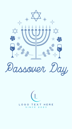 Passover Celebration Instagram story Image Preview