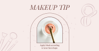 Makeup Beauty Tip Facebook Ad Design