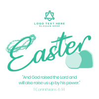 Easter Miracle Instagram Post Design