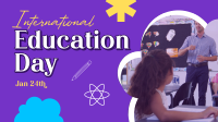 Education Day Learning Video Image Preview