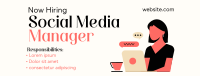 Need Social Media Manager Facebook Cover Design