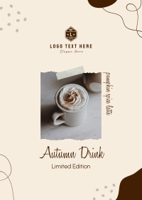 Autumn Drink Poster Image Preview