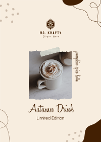 Autumn Drink Poster Image Preview
