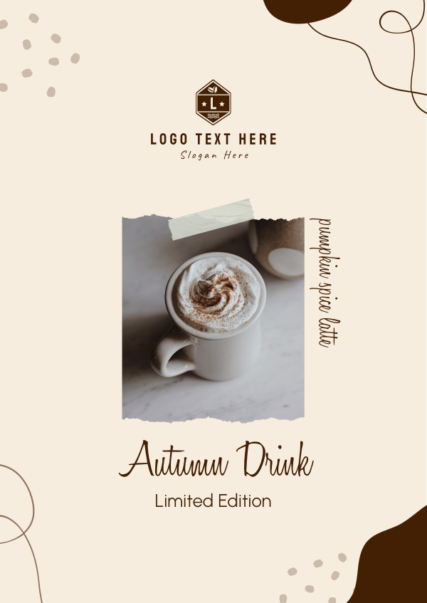 Autumn Drink Poster Design Image Preview