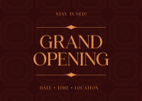 Vintage Grand Opening Postcard Image Preview