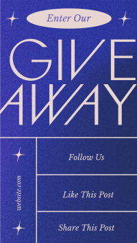 Generic Giveaway Facebook story Image Preview