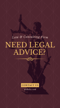 Law & Consulting Facebook Story Design