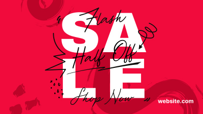 Doodly Generic Flash Sale Facebook event cover Image Preview