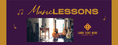 Music Lessons Facebook cover Image Preview