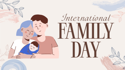 Floral Family Day Facebook event cover Image Preview