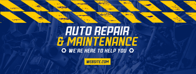 Car Repair Facebook cover Image Preview