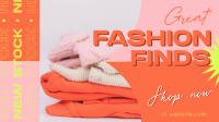 Great Fashion Finds Animation Design