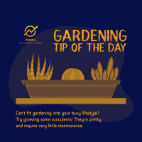 Gardening Tips Instagram Post Design