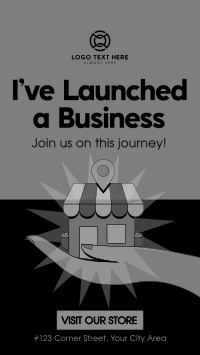 Modern Business Launch YouTube Short Design