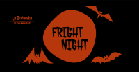 Fright Night Bats Facebook Ad Design