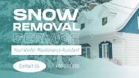 Pro Snow Removal Facebook event cover Image Preview